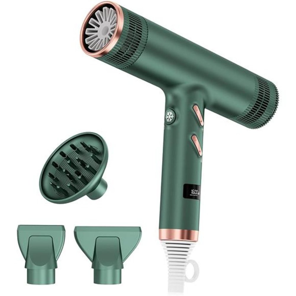 Professional Hair Dryer with Diffuser, Powerful Negative Ionic Blow Dryer